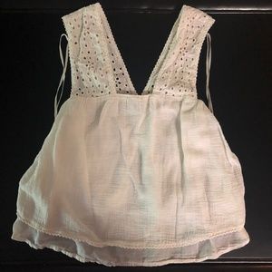 Women's Zara Basic Crop Top (Size M)